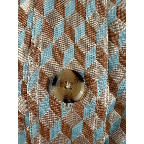 Tuckernuck Ocean Spray Sleeveless Cheyenne Button Closure Dress Size M - Picture 6 of 14